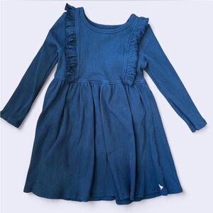 Pink Chicken Ruffled Kids Dress